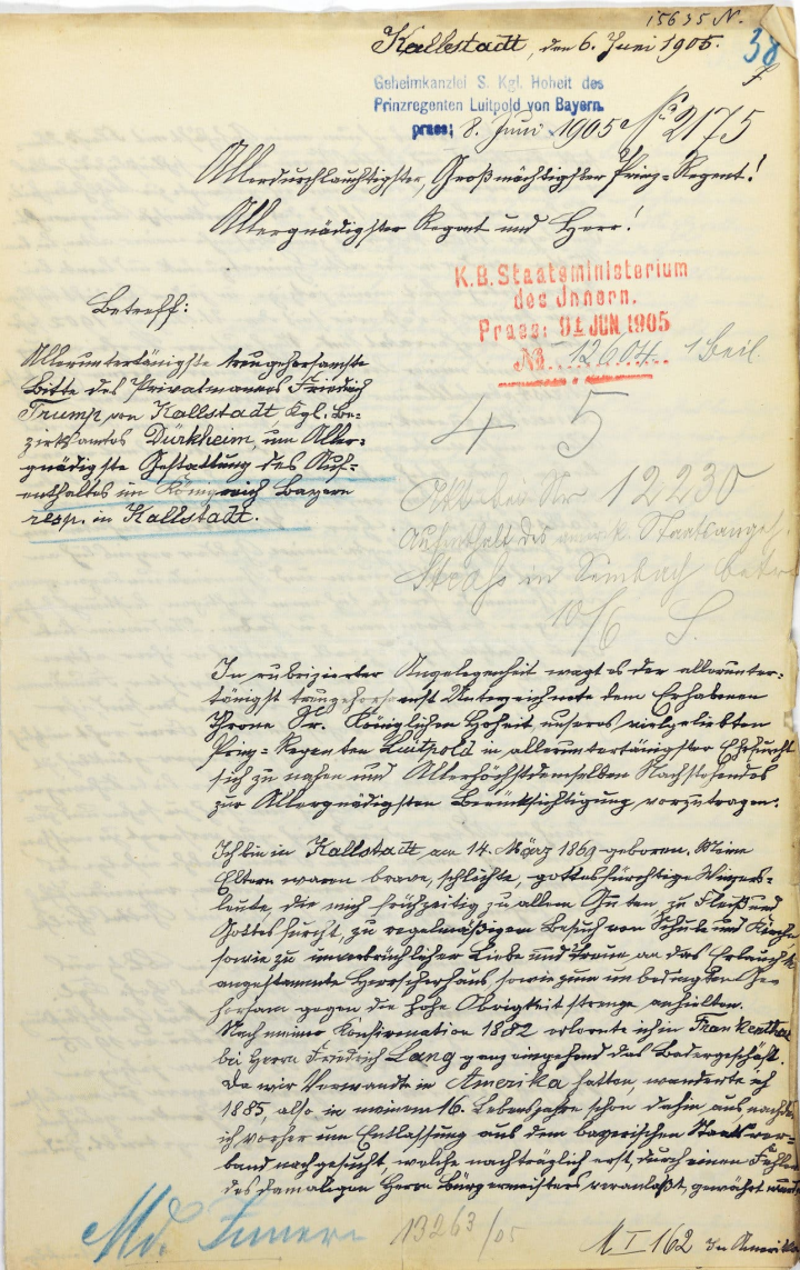 特朗普的家族故事与跨大西洋的移民往事